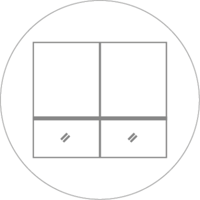 Integrated fall protection System - Gracili Minimal Systems