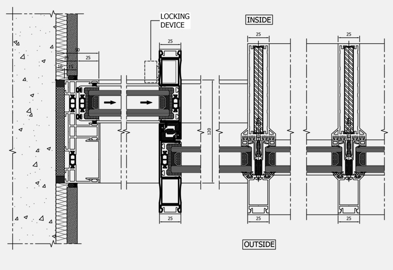 Minimal Glass Facades | Gracili Minimal Systems®